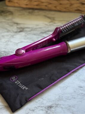 InStyler 2‑in‑1 Hot Tool in Magenta for Smooth Styling